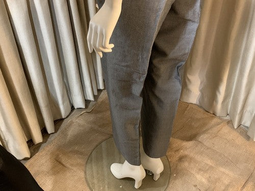 Dressbarn Women’s Dress Pant Slacks Trouser Gray Pleated Suit Career Sz 6 Office
