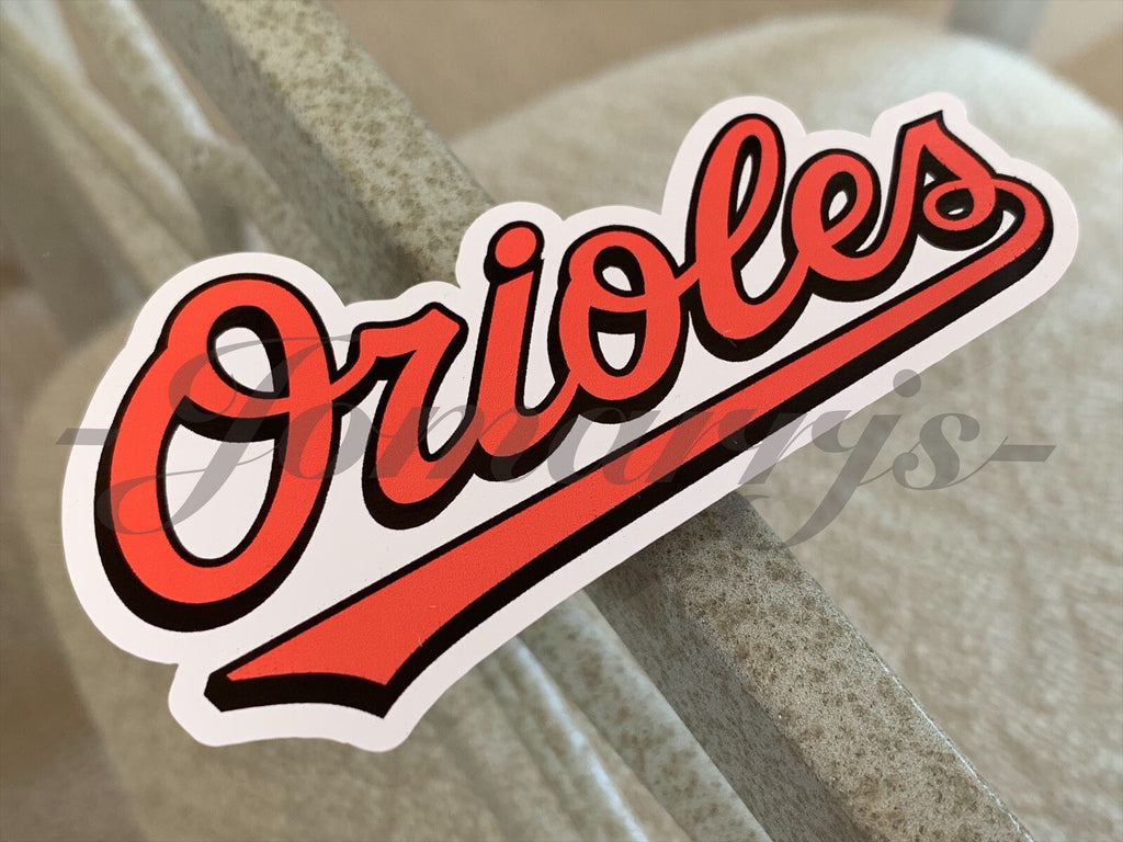 Baltimore Orioles Baseball Logo MLB Sticker Decal Vinyl The O's 2-18" waterproof