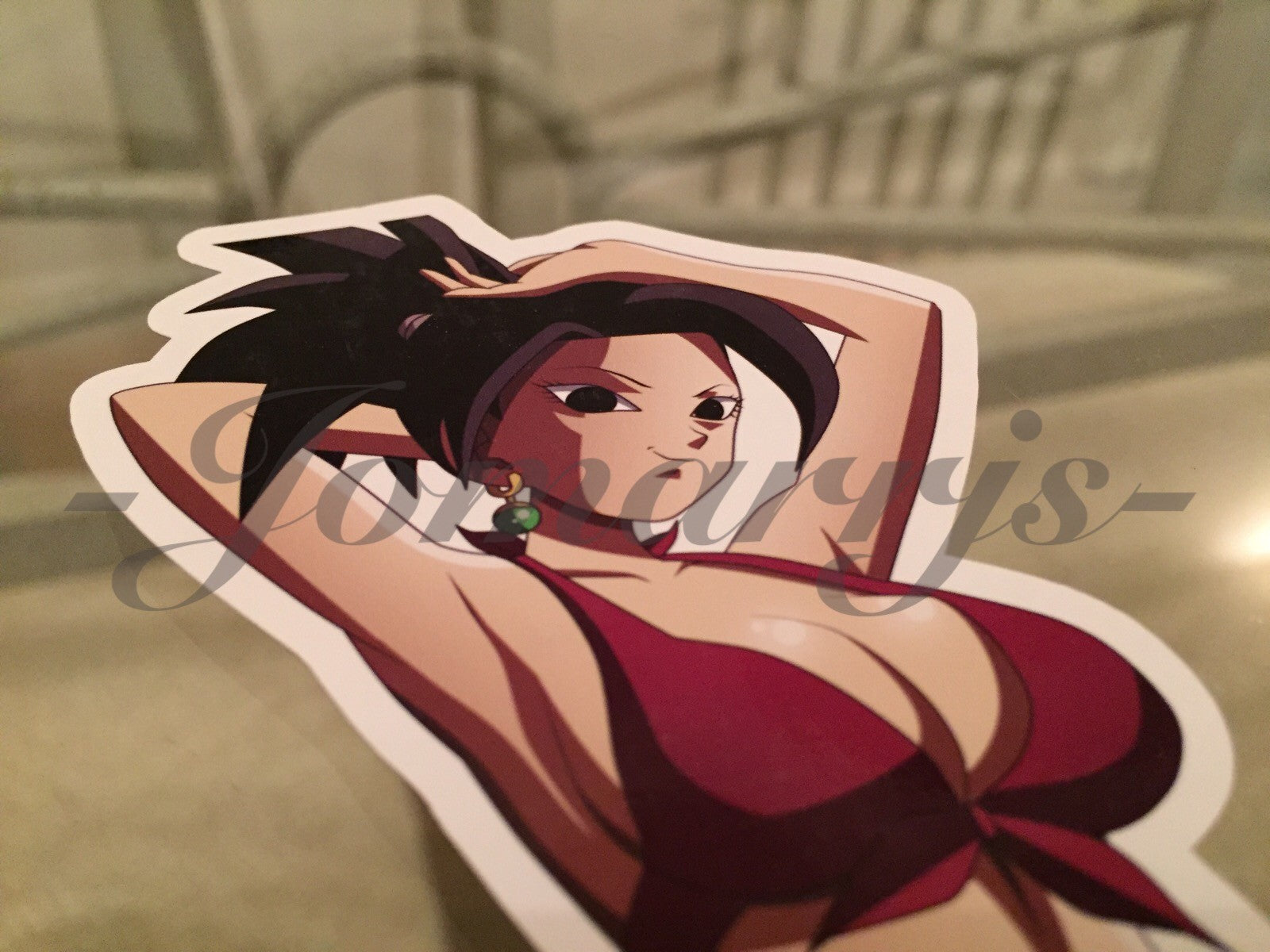 Dragon Ball Z - Anime - Kefla Bikini Sun Fun Sticker Decal Vinyl DBZ manga