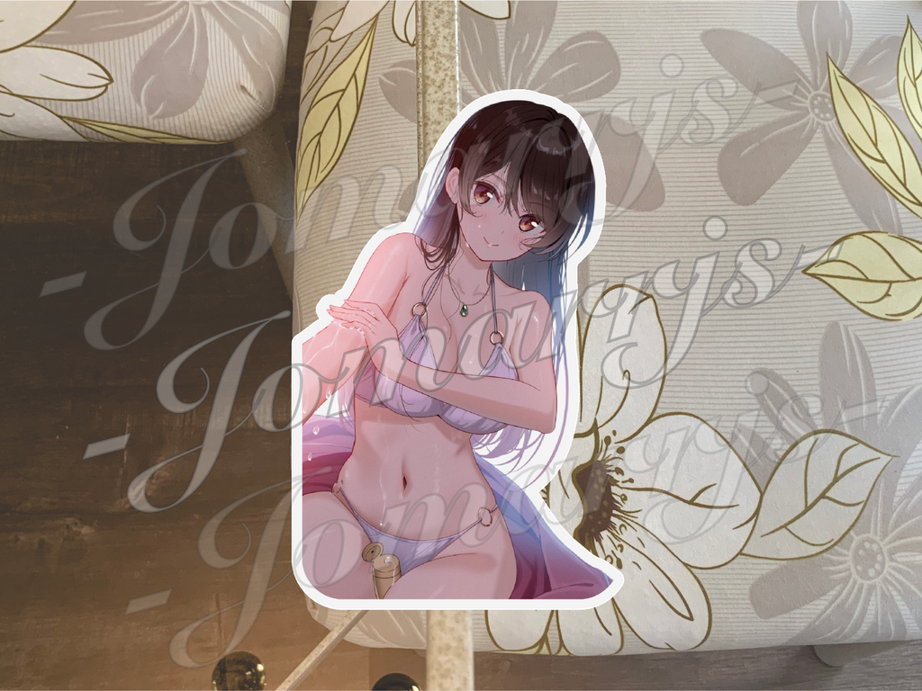 Rent A Girlfriend Kanojo Okarishimasu Anime Chizuru Mizuhara Ichinose 01 Sticker