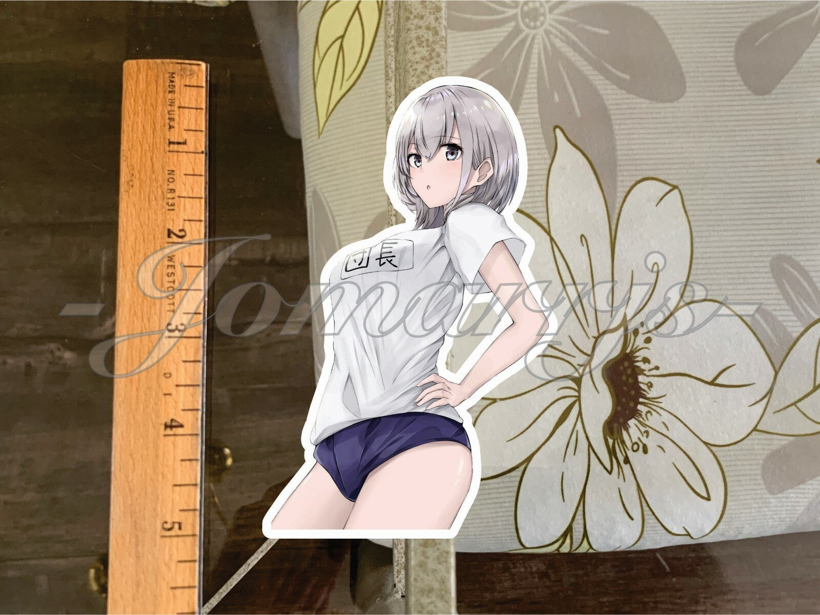 Hololive - Anime - Shirogane Noel Custom Colored Sticker Decal bikini sun fun