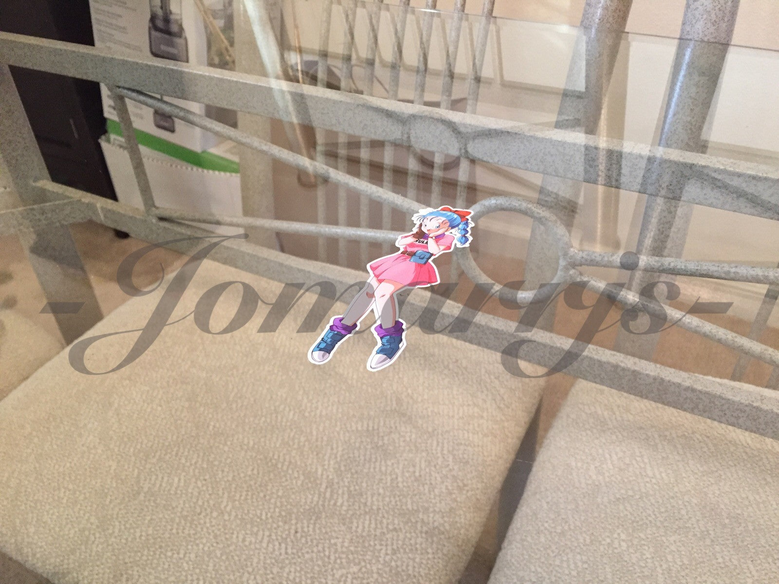 Dragon Ball Z Anime Bulma Sticker Decal Vinyl Comic DBZ