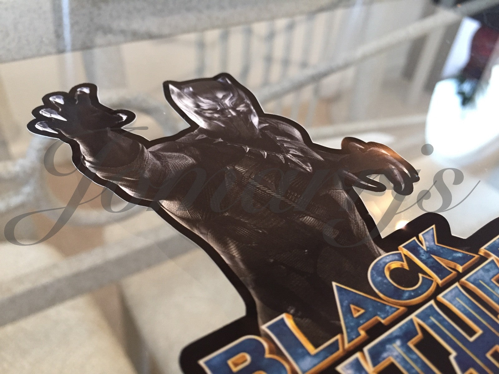Marvel Black Panther Action Stickers Decal Vinyl Sign Comic Movie Avengers