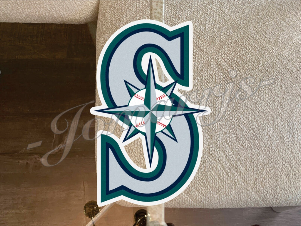 Seattle Mariners Baseball Logo MLB Sticker Decal #SeaUsRise 2-18" waterproof
