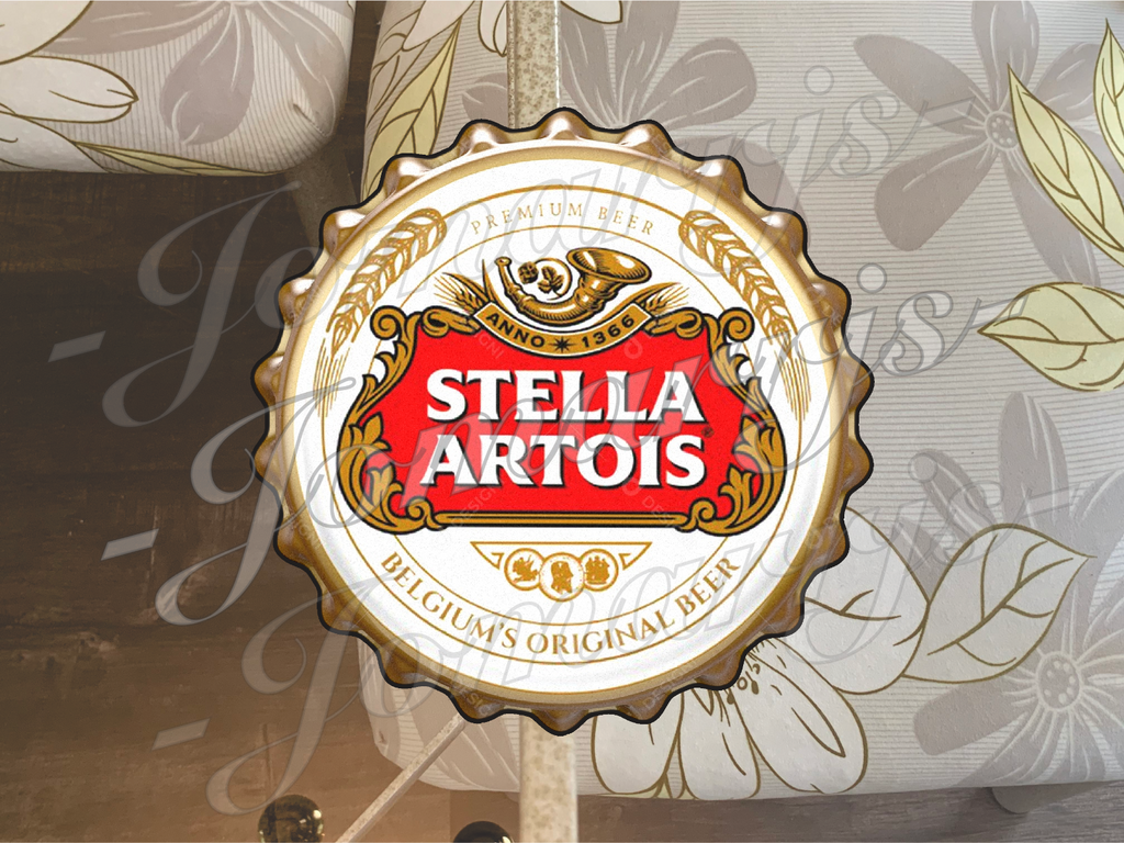 Stella Artois Premium Lager Belgium Beer Logo Sticker Decal waterproof 2"-18"