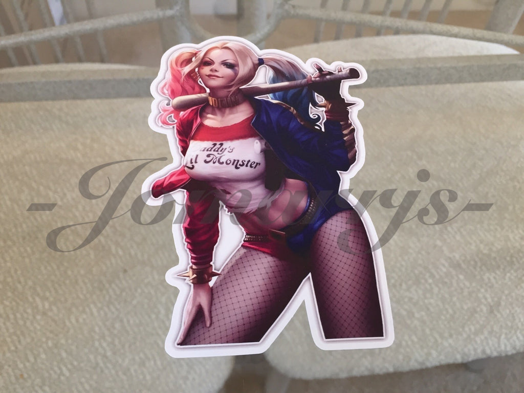 Suicide Squad Comics Harley Quinn Sticker Decal Vinyl Comic anime laptop