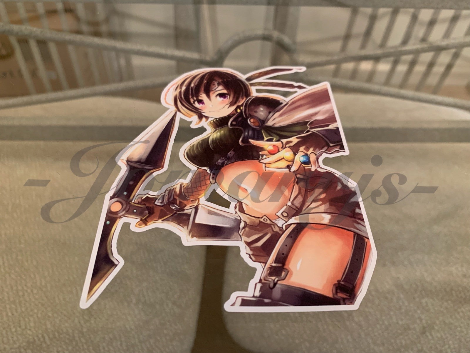 Final Fantasy - Gaming - Yuffie Kisaragi Sticker Decals Vinyl ff 7 anime vii D.