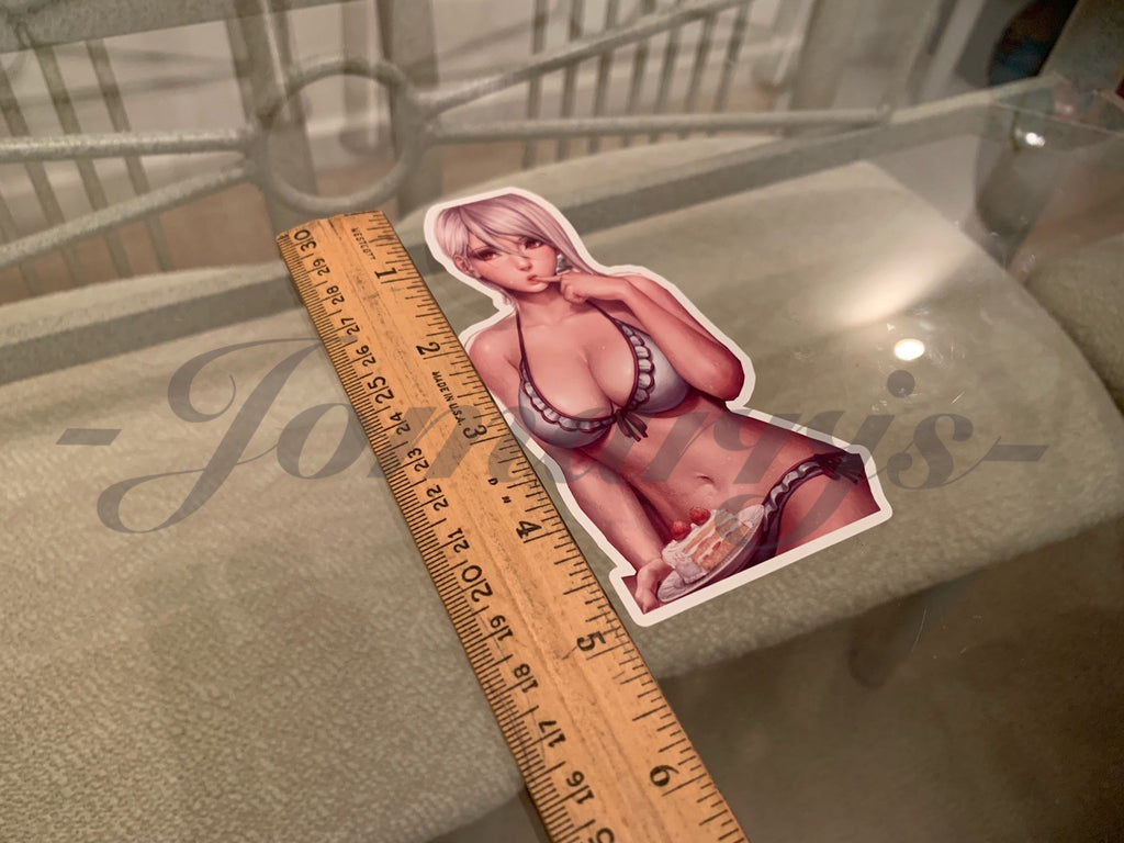 Food Wars! Shokugeki no Soma - Anime - Alice Nakiri Bikini Sun Fun Sticker Decal