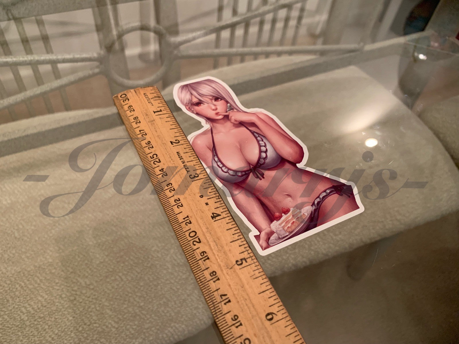 Food Wars! Shokugeki no Soma - Anime - Alice Nakiri Bikini Sun Fun Sticker Decal