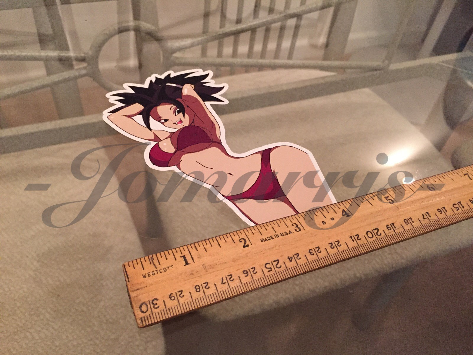 Dragon Ball Z - Anime - Kefla Bikini Sun Fun Sticker Decal Vinyl DBZ manga