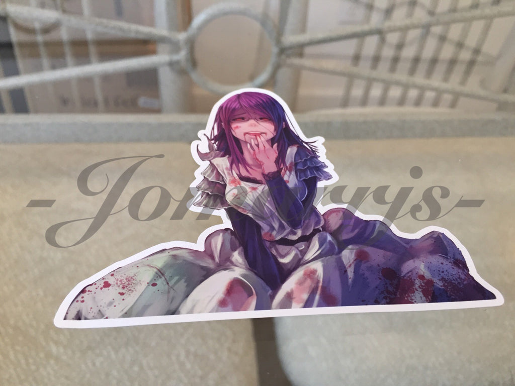 Tokyo Ghoul - Anime - Rize Kamishiro Sticker Decals Vinyl binder laptop console