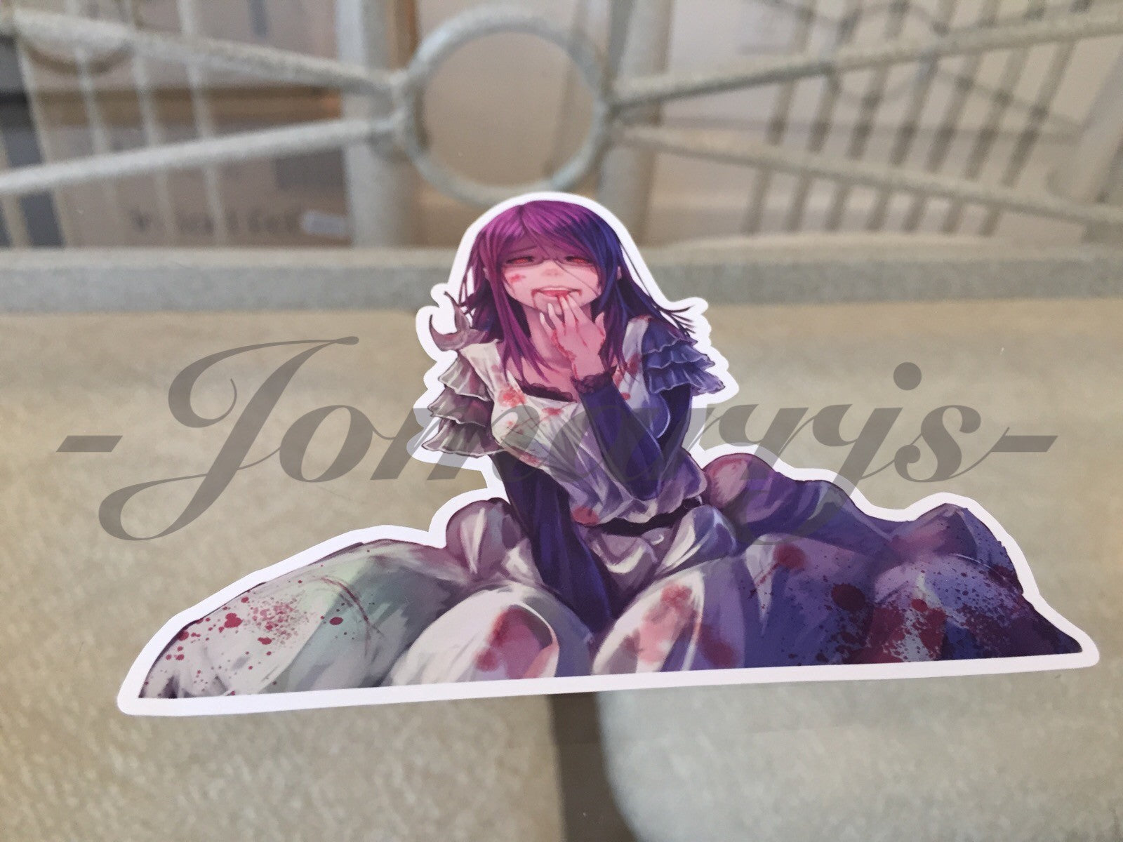 Tokyo Ghoul - Anime - Rize Kamishiro Sticker Decals Vinyl binder laptop console