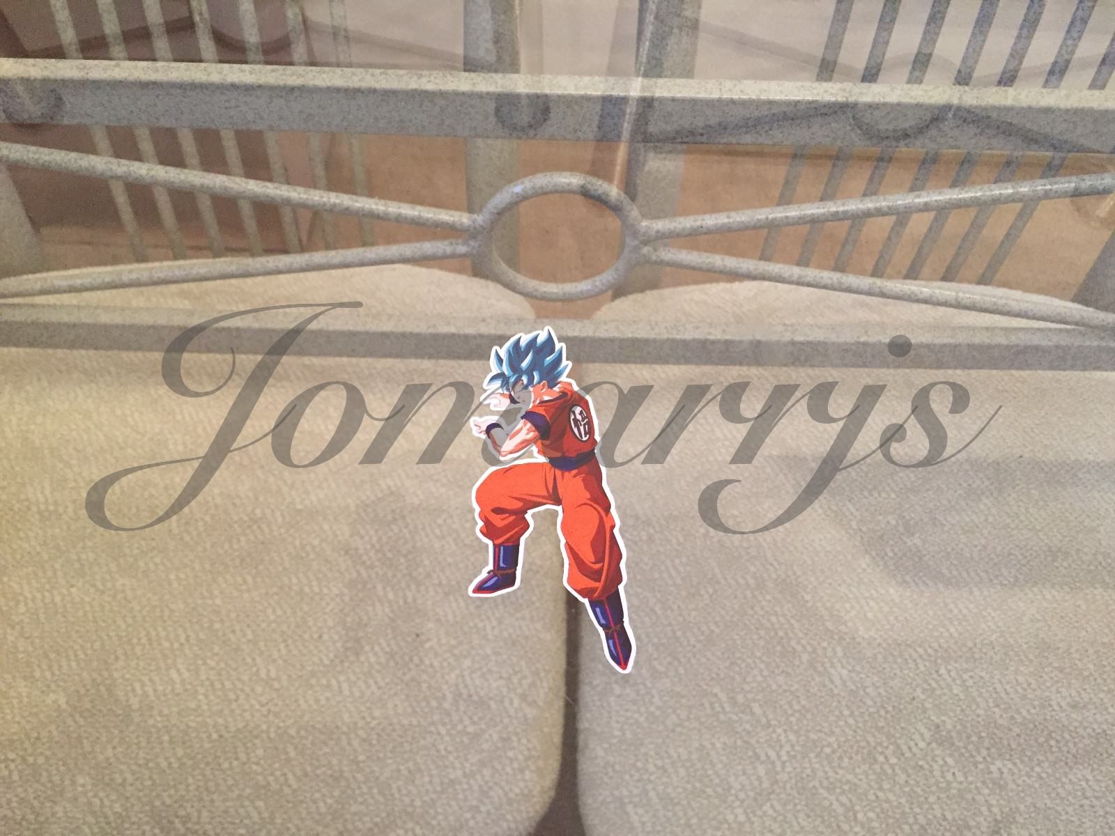 Dragon Ball Z Blue Hair Goku Stickers Decals Vinyl Sign Comic DBZ *3 Sizes!*