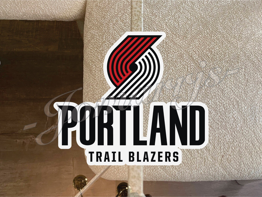 Portland Trail Blazers Logo NBA Sticker Decal Vinyl waterproof 2-18" #RipCity