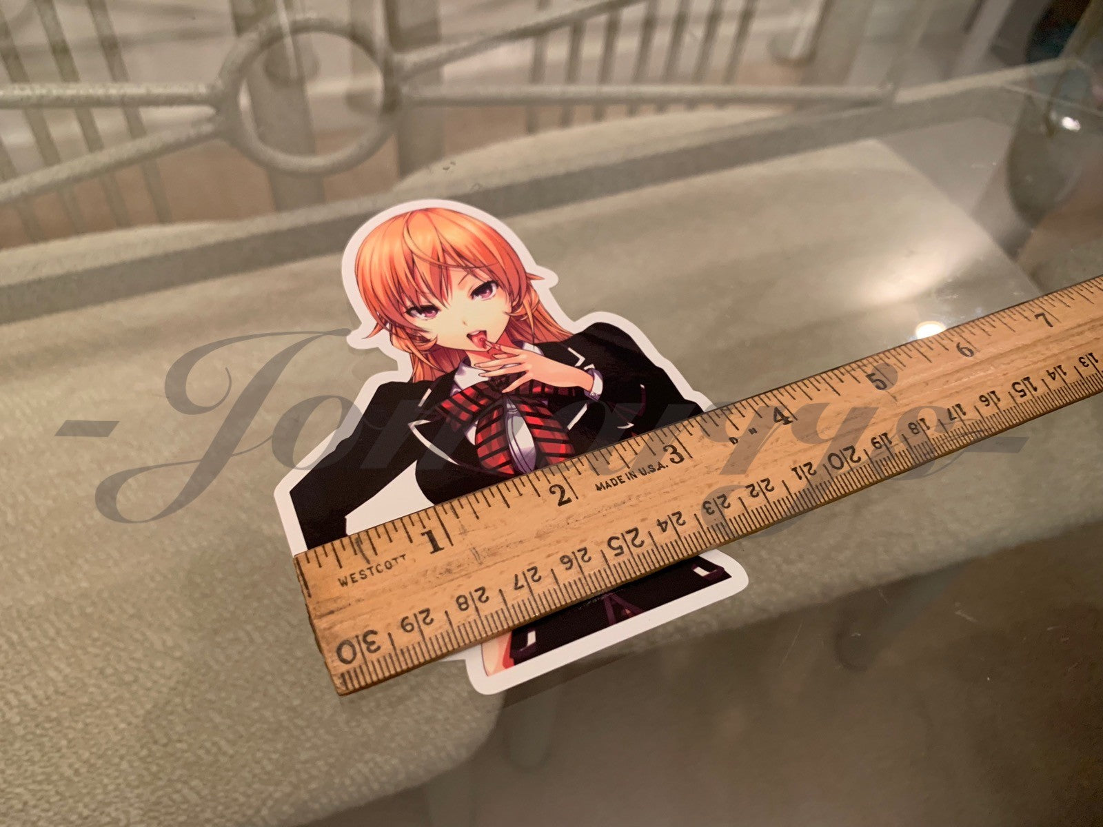 Food Wars! Shokugeki no Soma - Anime - Erina Nakiri "Taste" Sticker Decal manga