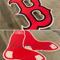 Boston Red Sox Baseball Logo MLB Sticker Decal BoSox #RedSox 2-18" waterproof