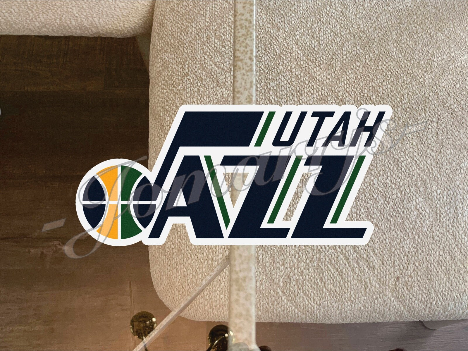 Utah Jazz Logo NBA Sticker Decal Vinyl waterproof 2"-18" phone tumbler car