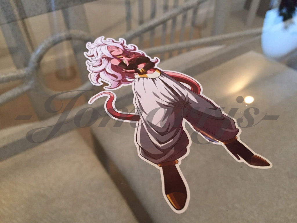 Dragon Ball Z Anime Android 21 Majin Buu Sticker Decal Vinyl Sign Comic DBZ