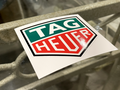 Custom Tag Heuer Logo fan Premium Quality Vinyl Sticker Decal waterproof car