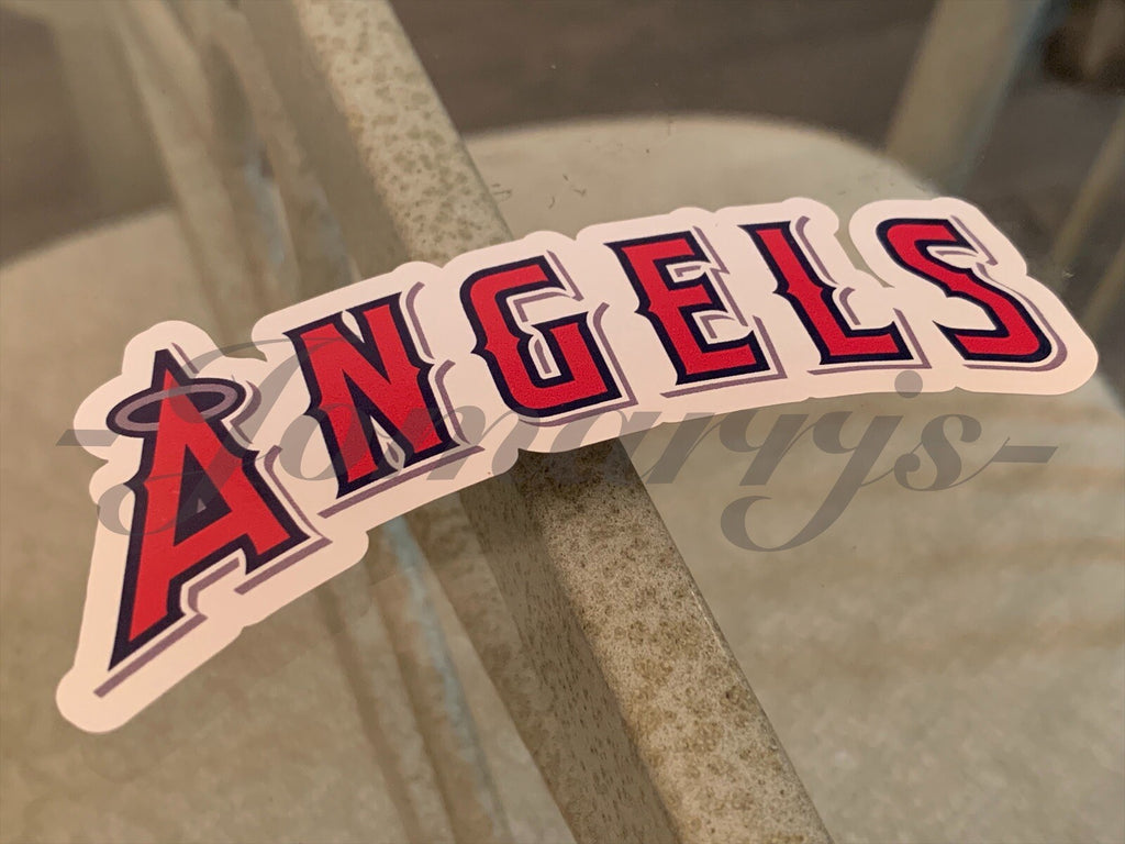 Los Angeles Anaheim Angels Baseball Team Logo MLB Sticker Decal 2-18" waterproof