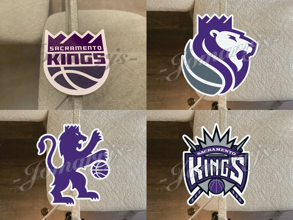 Sacramento Kings Logo NBA Sticker Decal Vinyl waterproof 2-18" #SacramentoKings