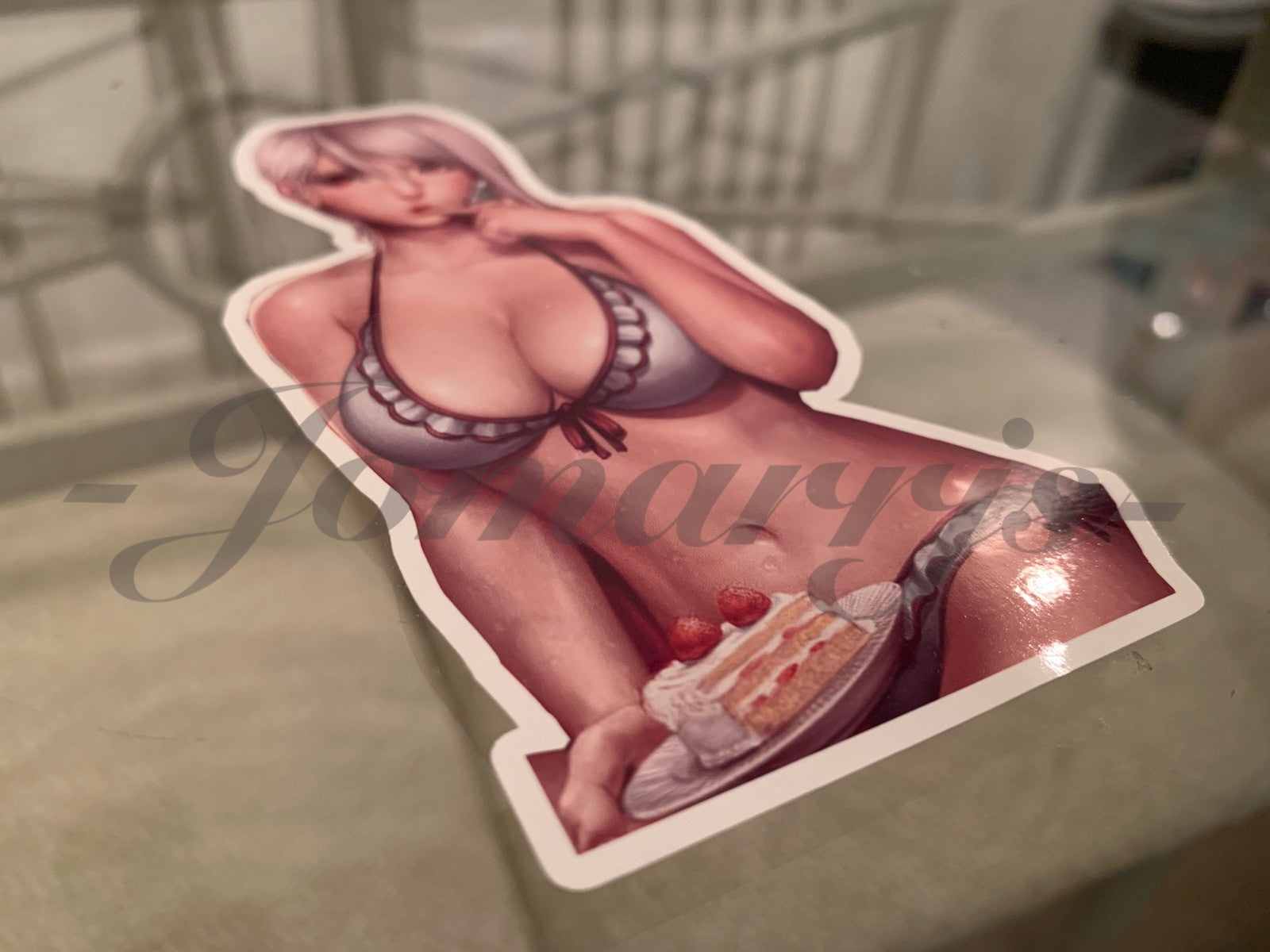Food Wars! Shokugeki no Soma - Anime - Alice Nakiri Bikini Sun Fun Sticker Decal