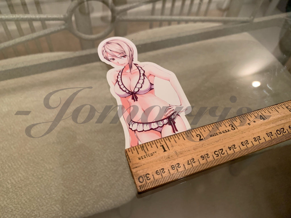 Food Wars! Shokugeki no Soma - Anime - Alice Nakiri Bikini Sun Fun Sticker Decal