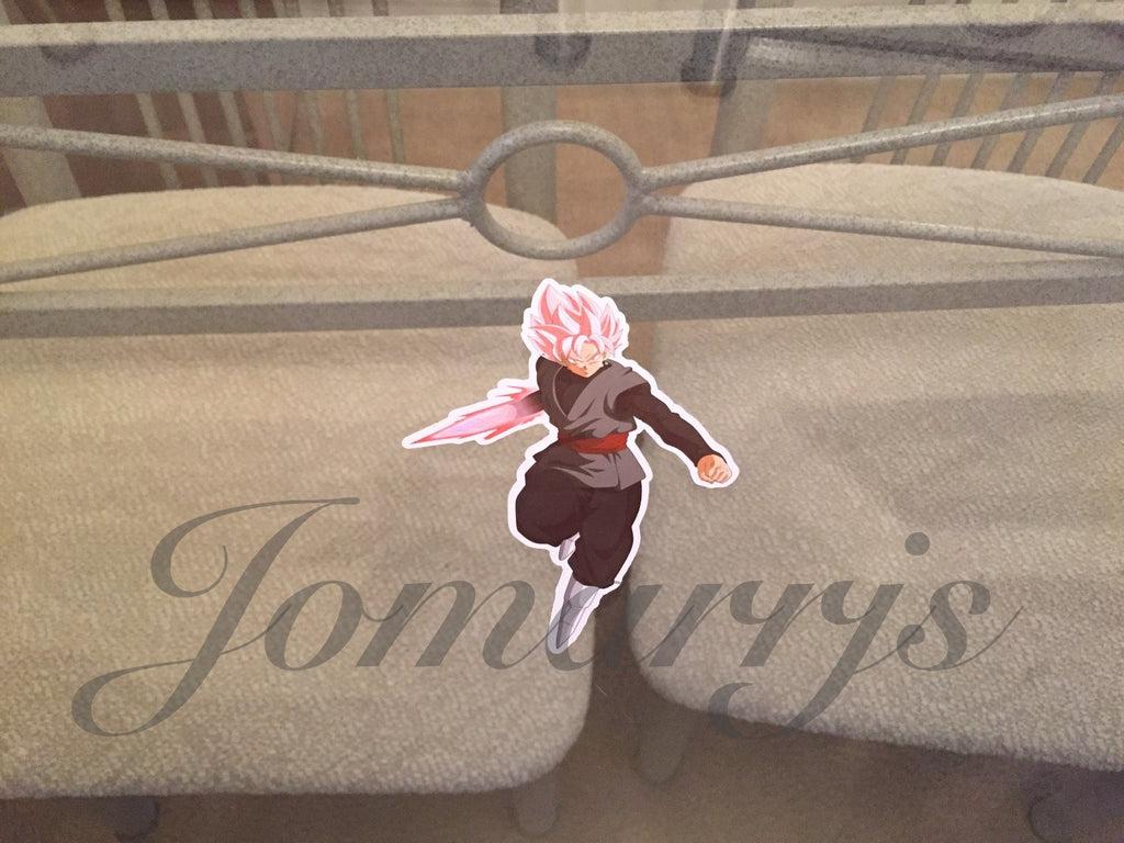 Evil Dark Goku Black Dragon Ball Z Sticker Decals Vinyl Sign Comic DBZ *3 Sizes*