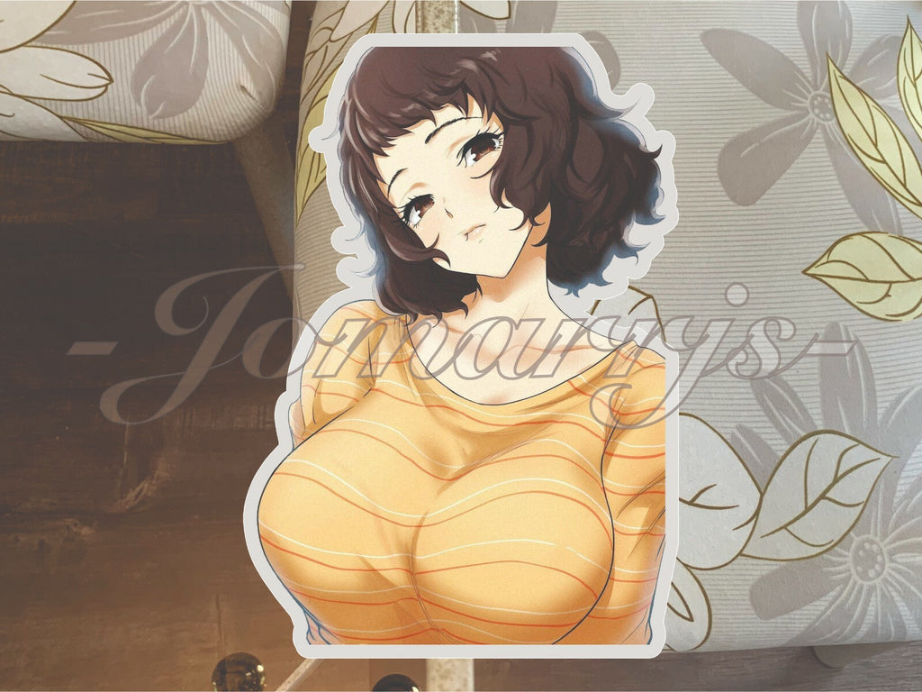 Persona 5 - Sadayo Kawakami - Custom Colored Sticker Vinyl manga 2