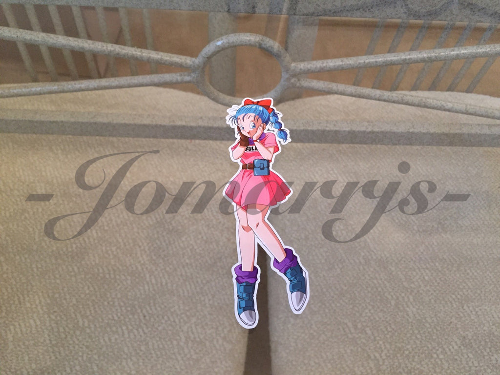Dragon Ball Z Anime Bulma Sticker Decal Vinyl Comic DBZ
