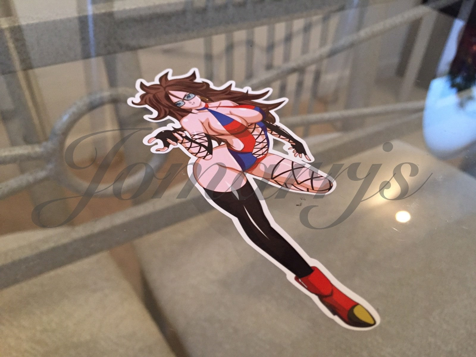 Dragon Ball Z Anime Android 21 Bikini Sun Fun Sticker Decal Vinyl Sign Comic DBZ