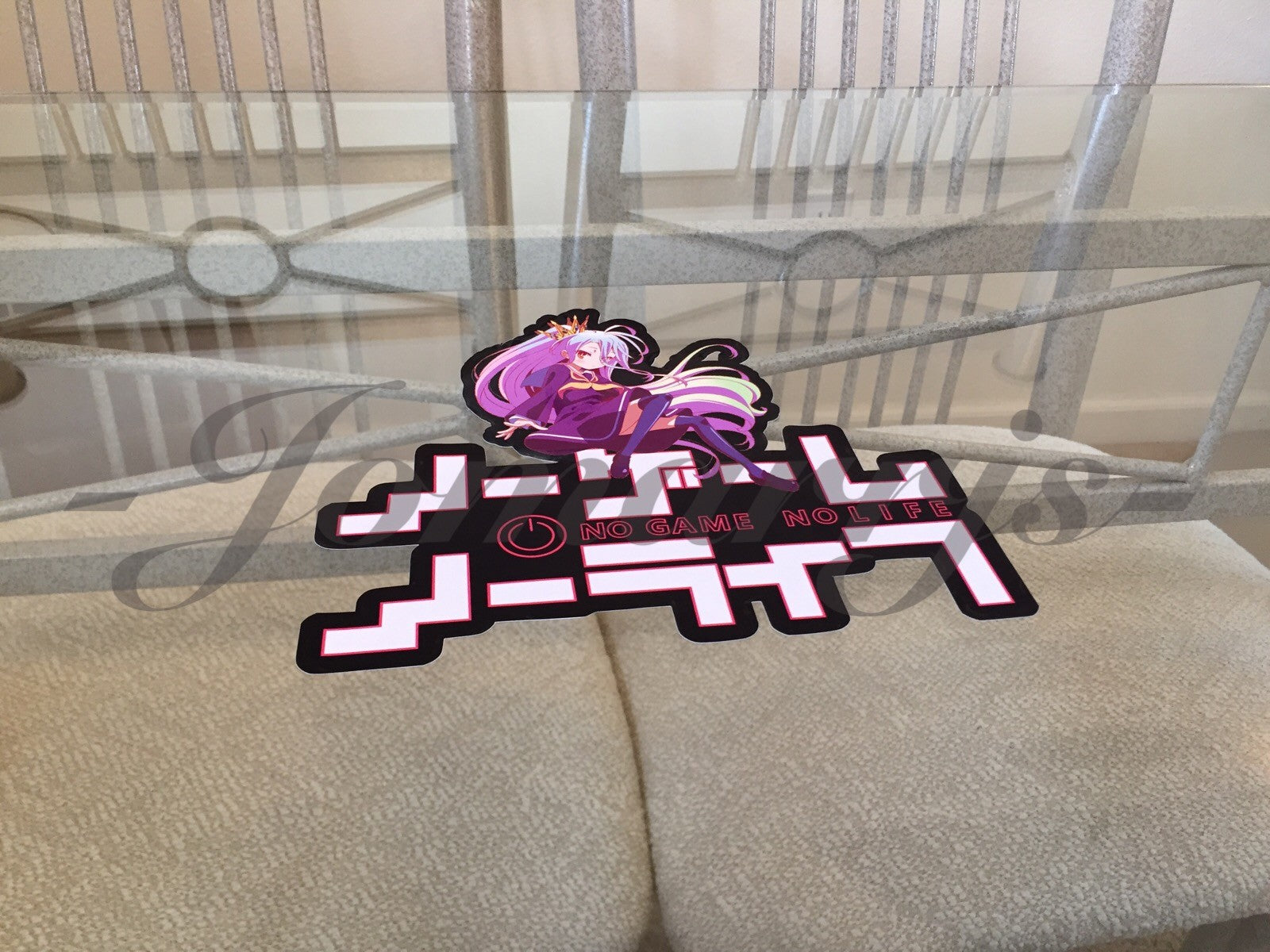 No Game No Life - Anime - Shiro Sticker Decals Vinyl Sign Comic sora lap top