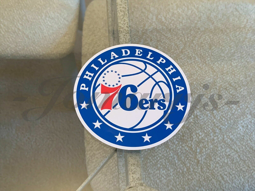 Philadelphia 76ers Sticker Decal Vinyl NBA Here Come the Sixers trust process