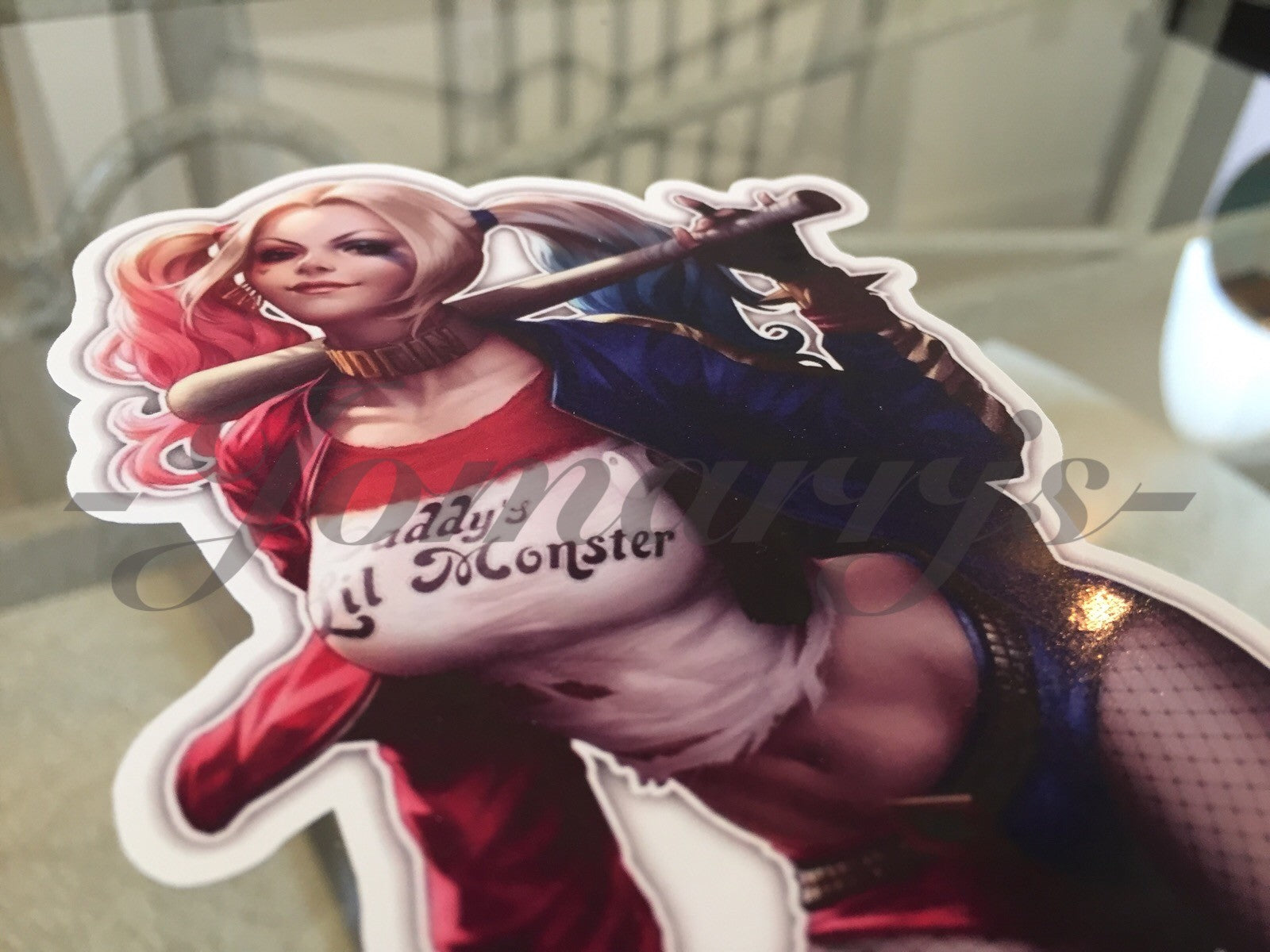 Suicide Squad Comics Harley Quinn Sticker Decal Vinyl Comic anime laptop