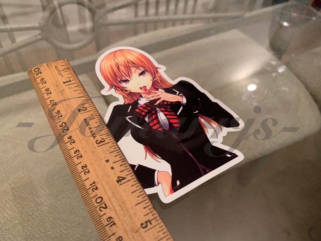 Food Wars! Shokugeki no Soma - Anime - Erina Nakiri "Taste" Sticker Decal manga