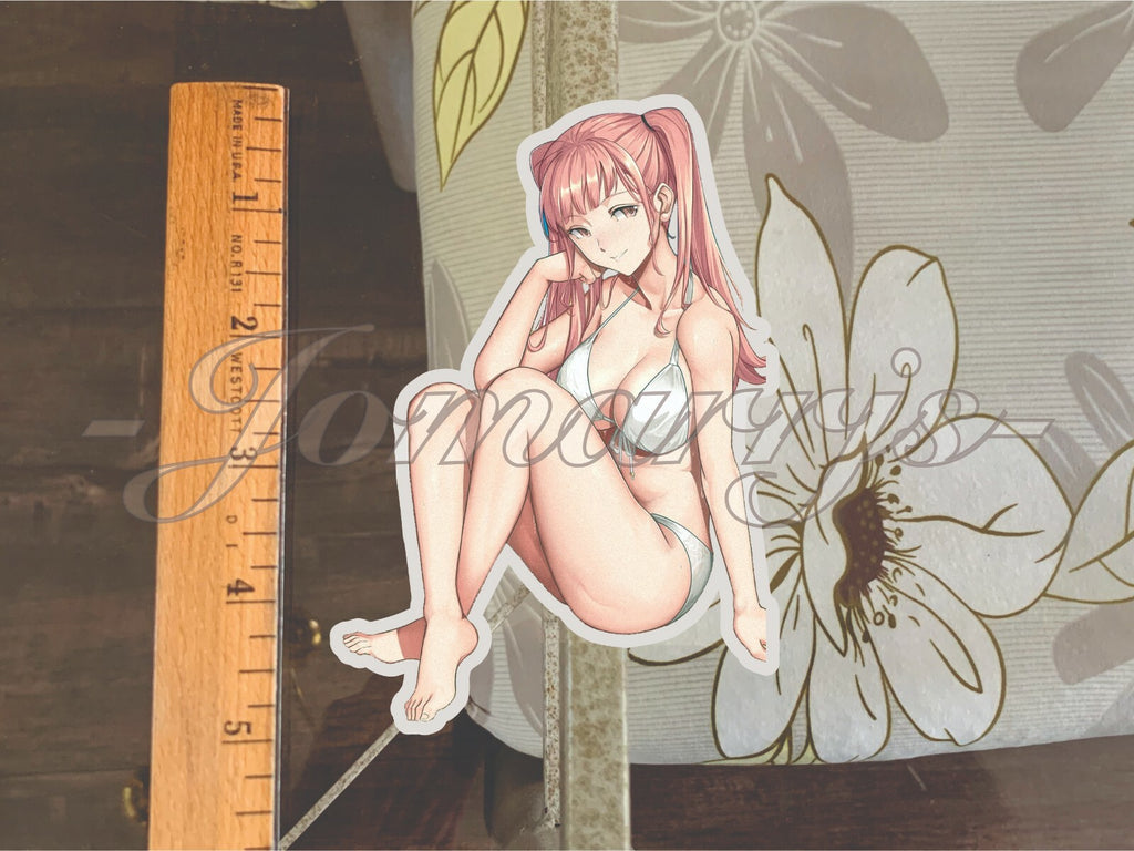 Fire Emblem Three Houses Anime Hilda valentine Goneril Bikini Sun Fun Sticker 1