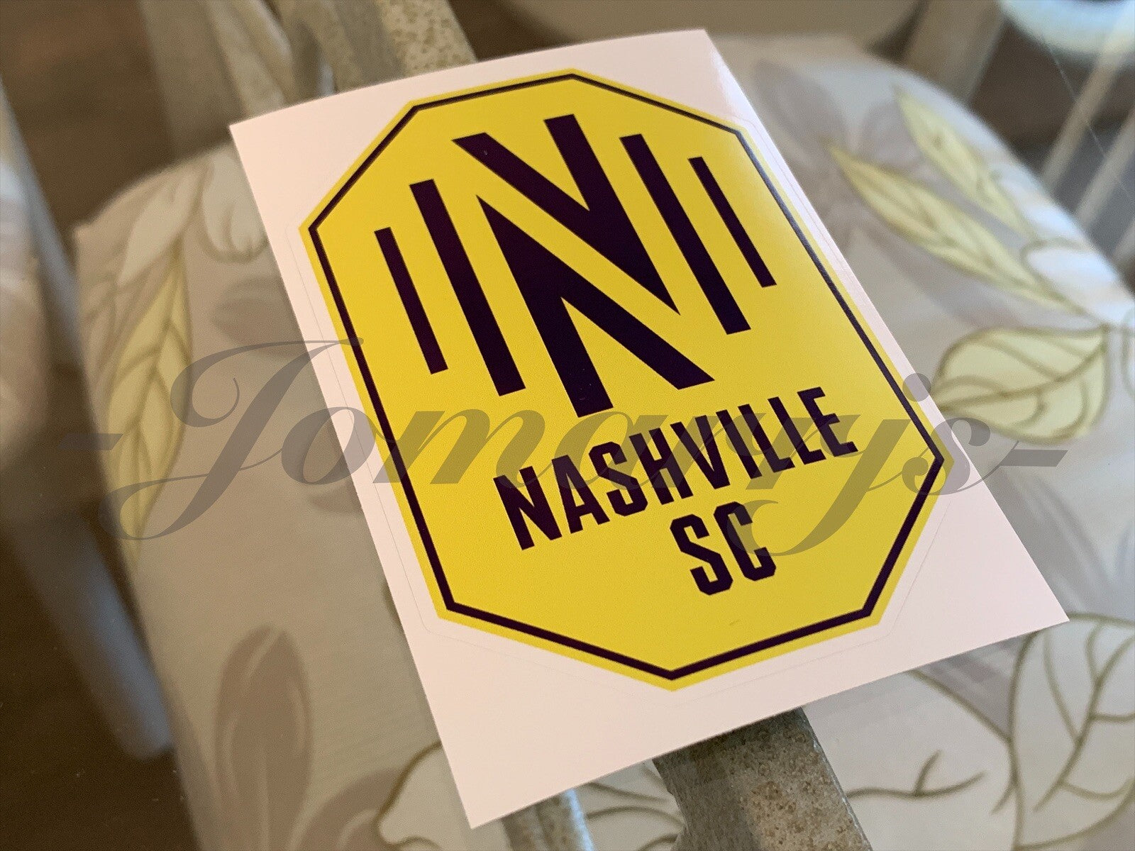 Nashville SC soccer club Team Logo MLS Sticker Decal Vinyl #EveryoneN