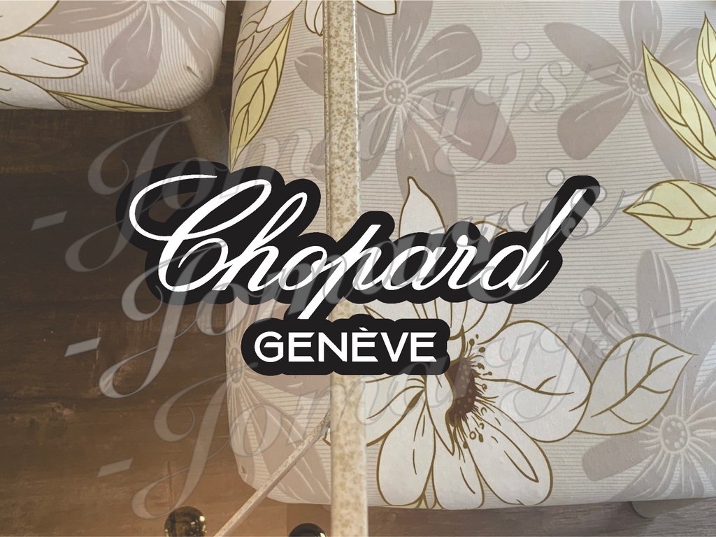 Custom Chopard Geneve Logo Premium Quality Vinyl Sticker Decal waterproof car