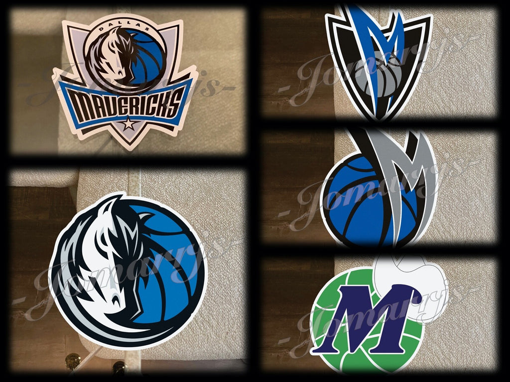 Dallas Mavericks Logo NBA Sticker Decal Vinyl waterproof 2-18" phone tumbler car