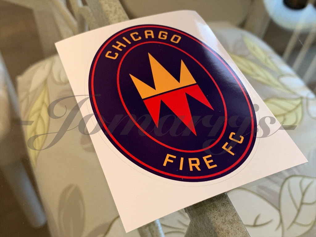 Chicago Fire FC Football Club Team Logo MLS Sticker Decal Vinyl #cffc #cf97