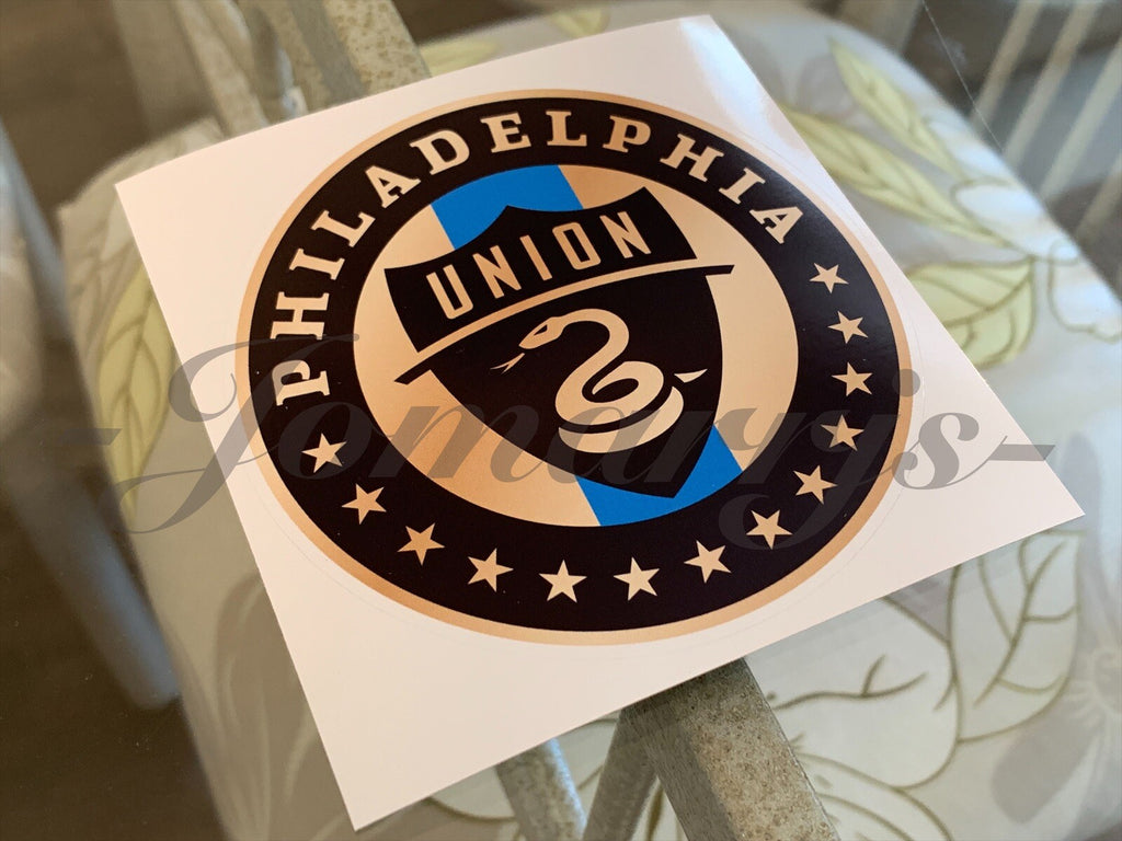 Philadelphia Union FC Soccer Logo MLS Sticker Decal #PhilaUnion waterproof 2-18"