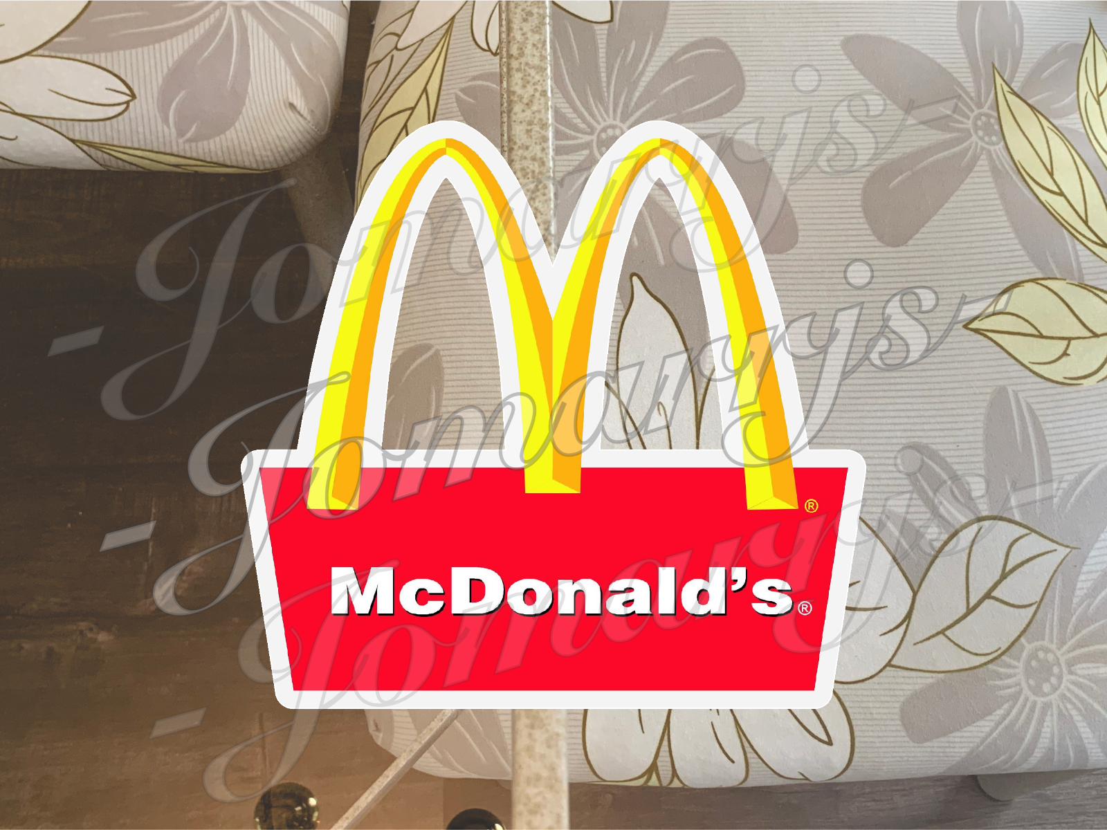McDonald's Logo Brand Fast Food Vinyl Sticker Decal fan tumbler laptop