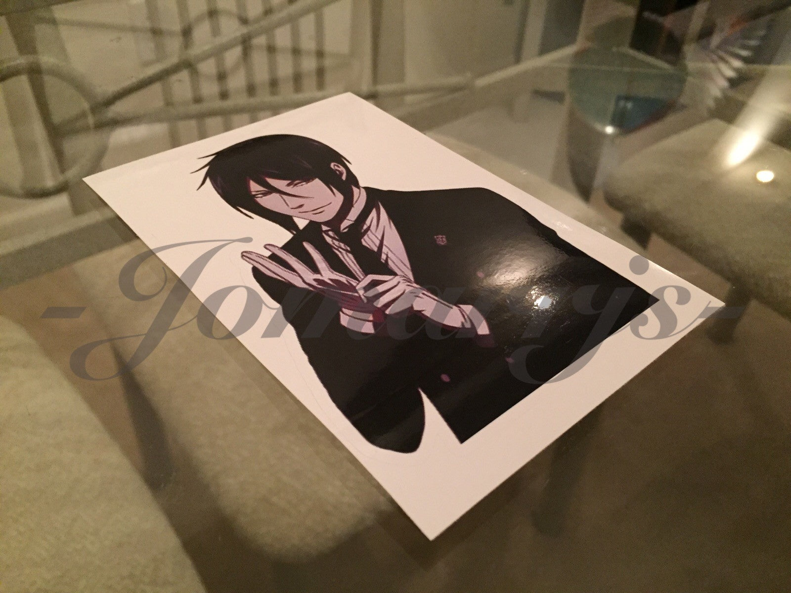 Black Butler Kuroshitsuji Anime - Sebastian Michaelis Sticker Decal Vinyl manga