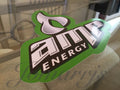 Amp Energy Drink Stickers Decal Sign Logo BMX Motocross Racing Red Bull *4"-18"*
