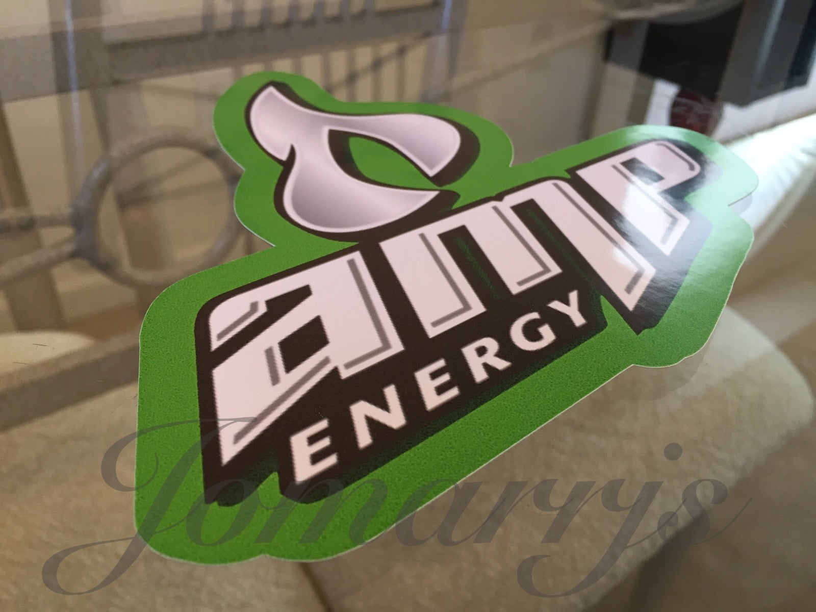 Amp Energy Drink Stickers Decal Sign Logo BMX Motocross Racing Red Bull *4"-18"*