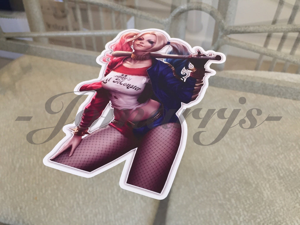 Suicide Squad Comics Harley Quinn Sticker Decal Vinyl Comic anime laptop
