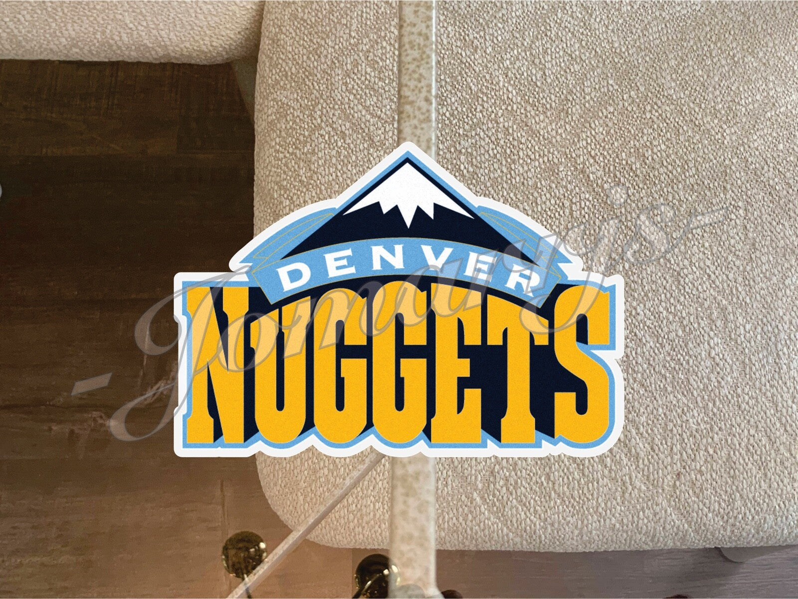 Denver Nuggets Logo NBA Sticker Decal Vinyl waterproof 2-18" #MileHighBasketball
