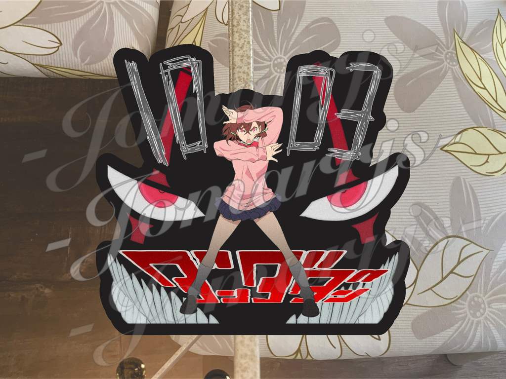 Dan Da Dan Custom Title Sticker Decal Vinyl 2"-18" waterproof car laptop manga