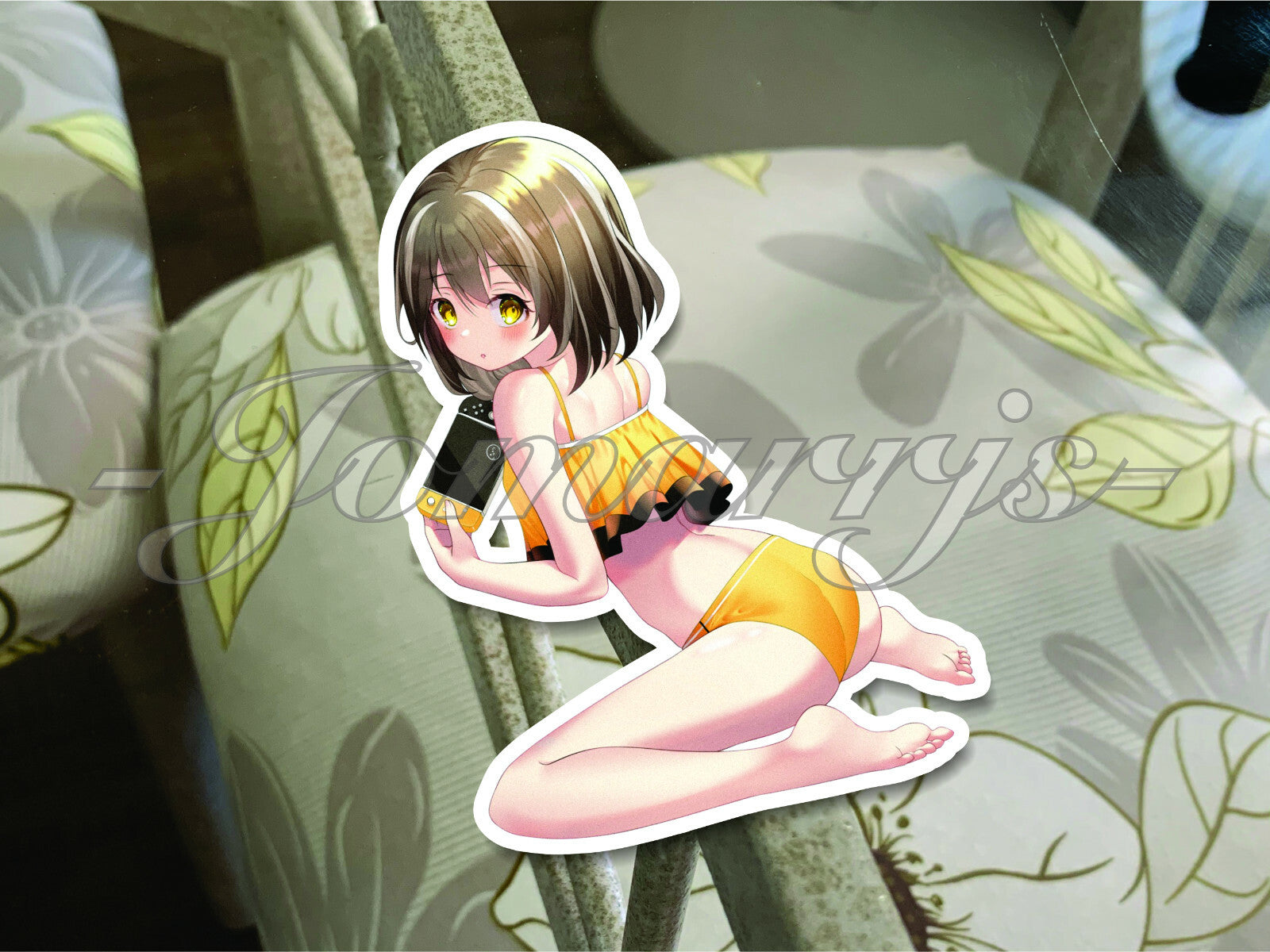 Arknights - Anime - Magallan Bikini Sun Fun Sticker Decal Vinyl ecchi manga