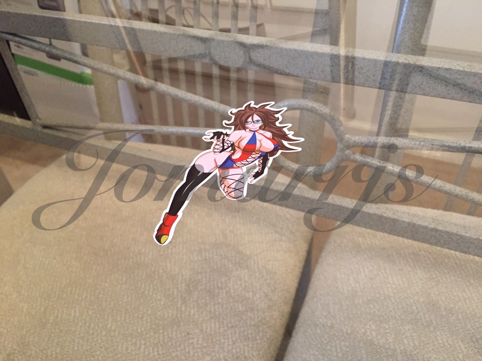 Dragon Ball Z Anime Android 21 Bikini Sun Fun Sticker Decal Vinyl Sign Comic DBZ
